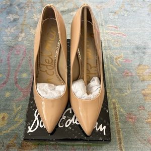 Sam Edelman NWT Nude Patent Pumps